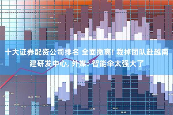 十大证券配资公司排名 全面撤离! 裁掉团队赴越南建研发中心, 外媒: 智能伞太强大了