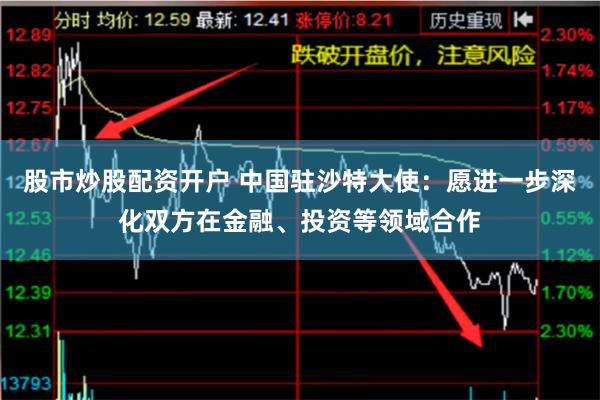 股市炒股配资开户 中国驻沙特大使：愿进一步深化双方在金融、投资等领域合作