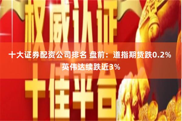 十大证券配资公司排名 盘前：道指期货跌0.2% 英伟达续跌近3%