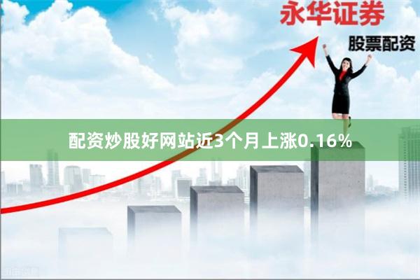 配资炒股好网站近3个月上涨0.16%