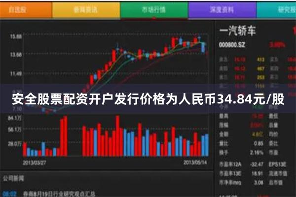 安全股票配资开户发行价格为人民币34.84元/股